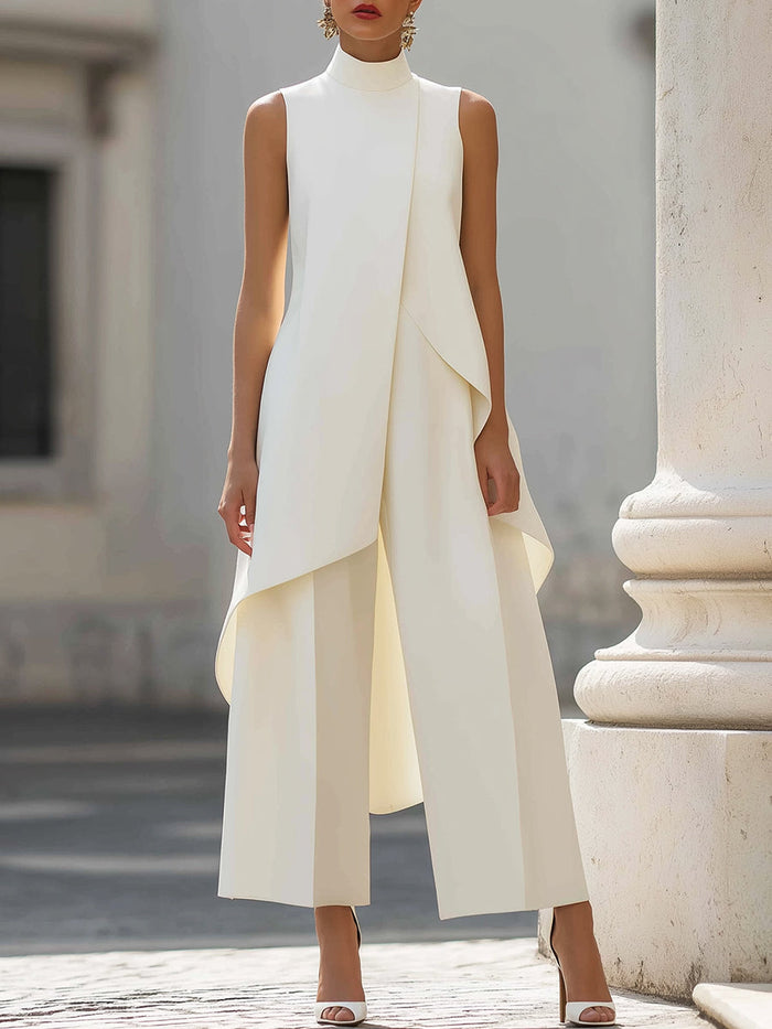 Catalina | Mono Elegante de Pierna Ancha