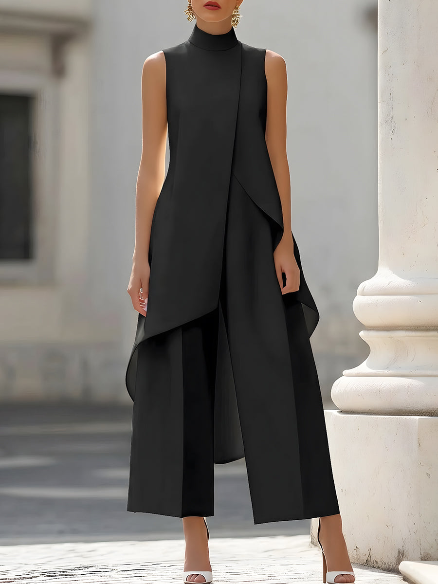 Catalina | Mono Elegante de Pierna Ancha