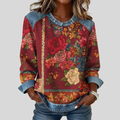 Violeta | Sudadera Floral