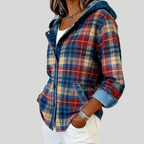 Ximena | Sobrecamisa de Cuadros Forrada