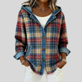 Ximena | Sobrecamisa de Cuadros Forrada