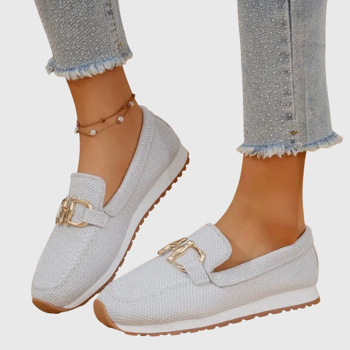 Lili - Zapatillas Ortopédicas Estilo Mocasín