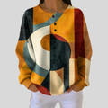 Tadea | Sudadera con Estampado Geométrico