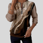 Regina | Sudadera con Estampado Vintage