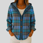Ximena | Sobrecamisa de Cuadros Forrada