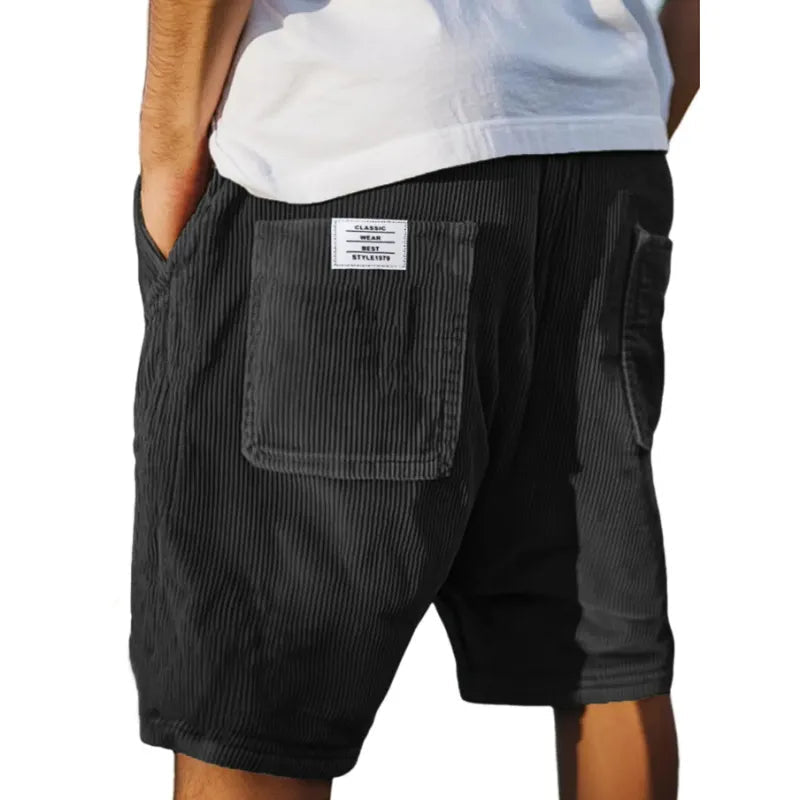 Varel | Pantalones Cortos Chic de Pana