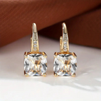 Gemma | Pendientes de aro brillantes