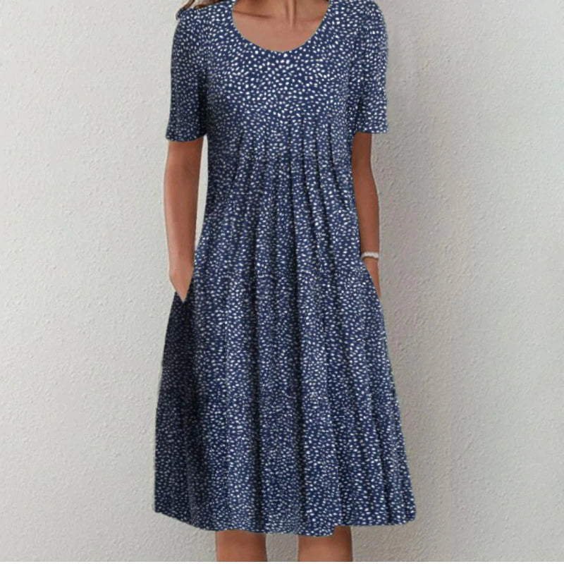 EMELIE | Vestido de Capas Elegante que Disimula el Abdomen