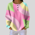 Zaira | Sudadera con Estampado Abstracto