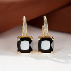 Gemma | Pendientes de aro brillantes