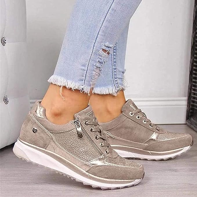 Martina | Zapatillas cómodas con cremallera