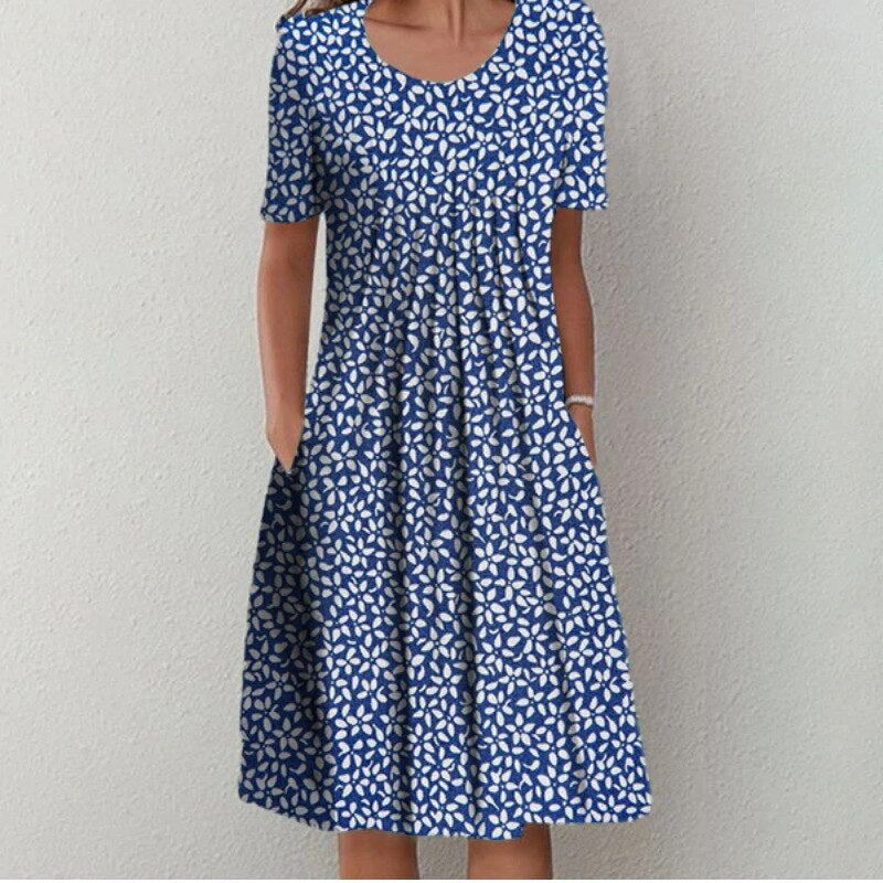 EMELIE | Vestido de Capas Elegante que Disimula el Abdomen