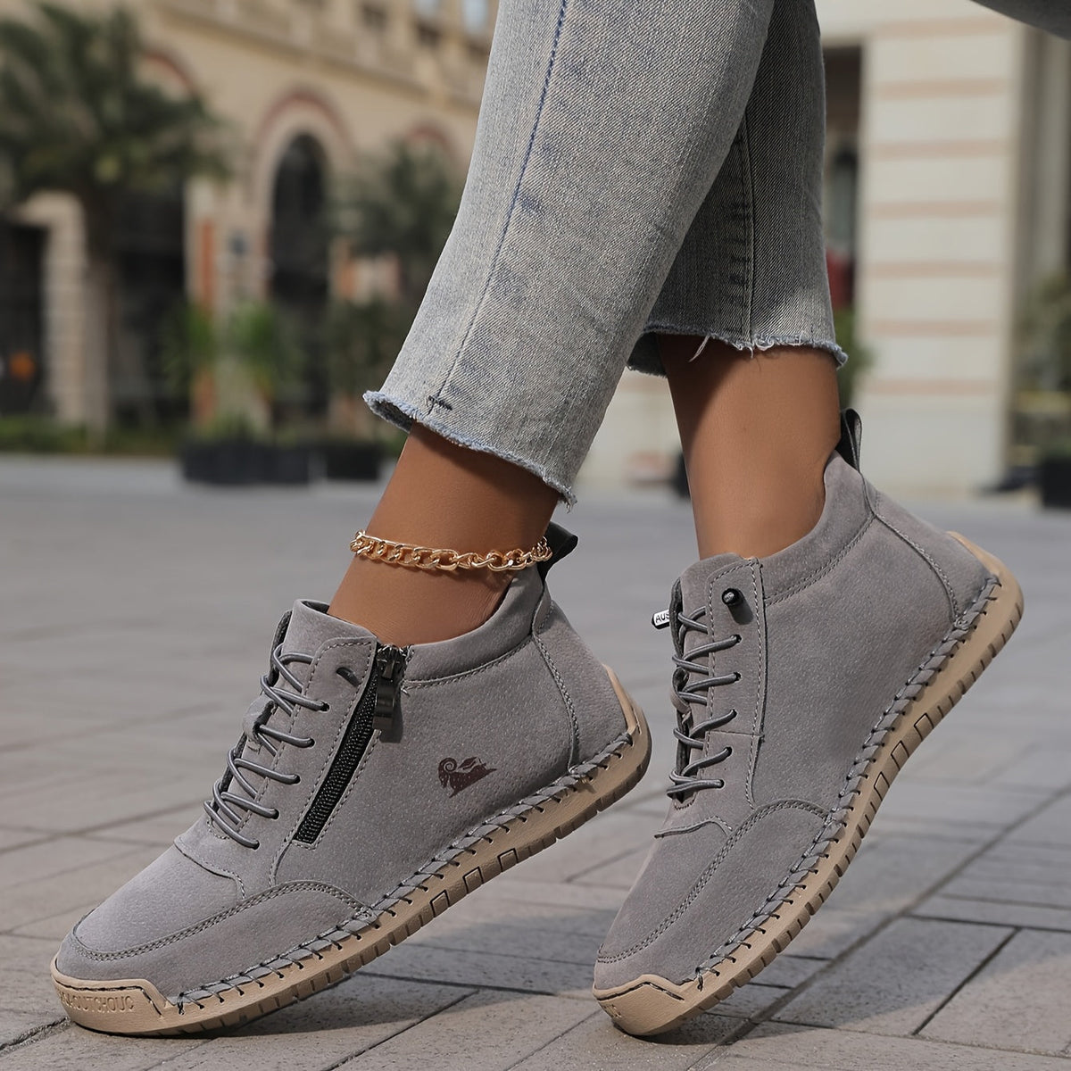 Nova – Zapatillas Ortopédicas Cómodas con Cremallera
