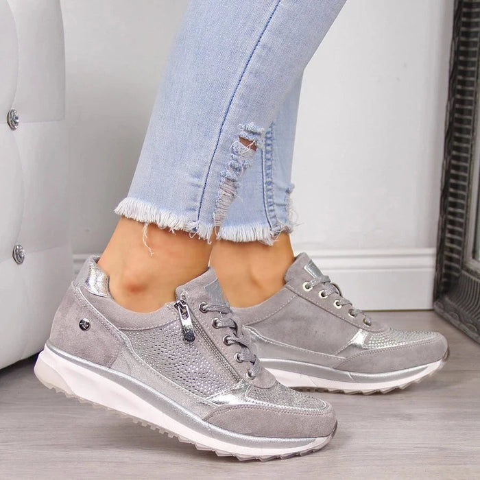 Martina | Zapatillas cómodas con cremallera
