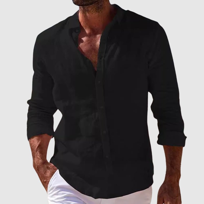 Varel | Camisa de Lino Elegante de Estilo Costero