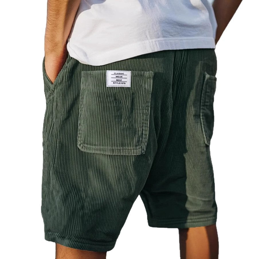 Varel | Pantalones Cortos Chic de Pana