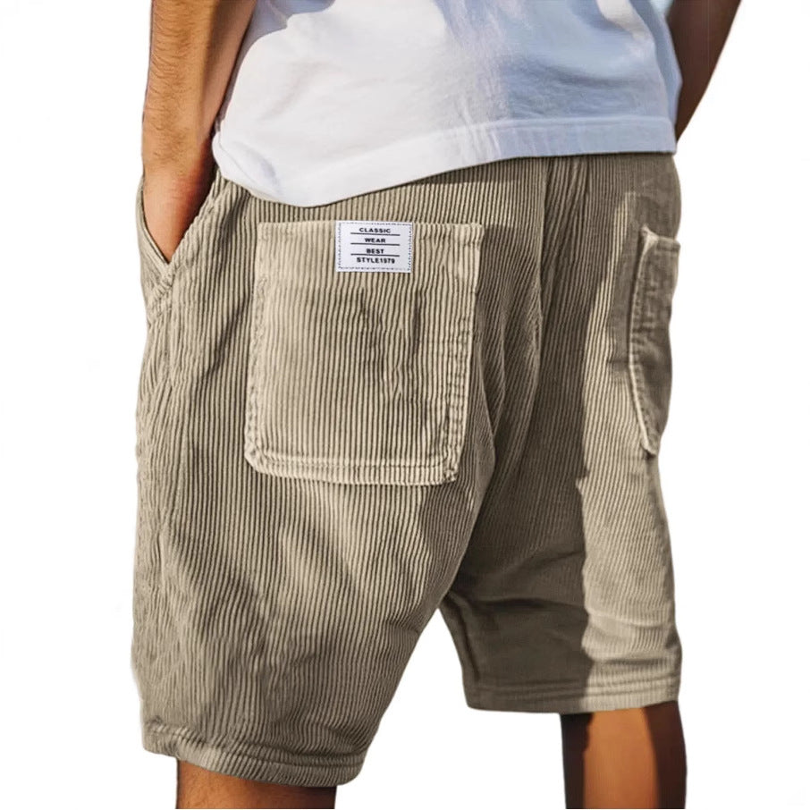 Varel | Pantalones Cortos Chic de Pana