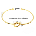 Cesira | Pulsera con detalle de nudo