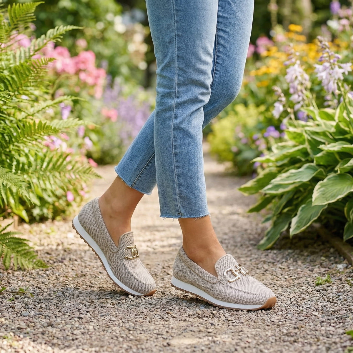 Lili - Zapatillas Ortopédicas Estilo Mocasín