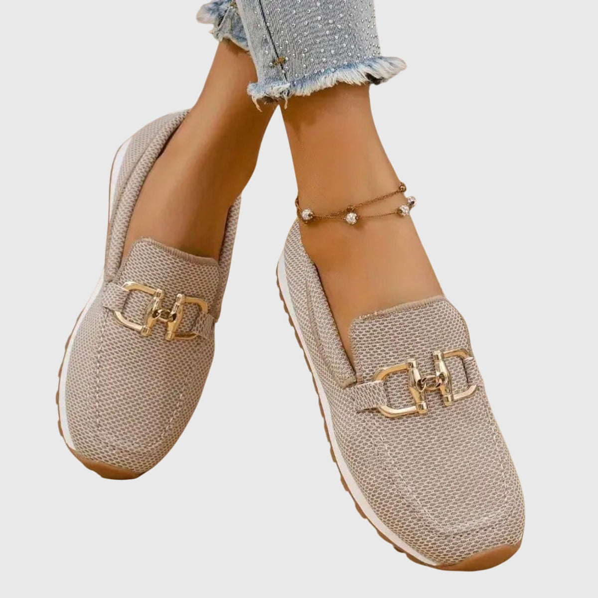 Lili - Zapatillas Ortopédicas Estilo Mocasín
