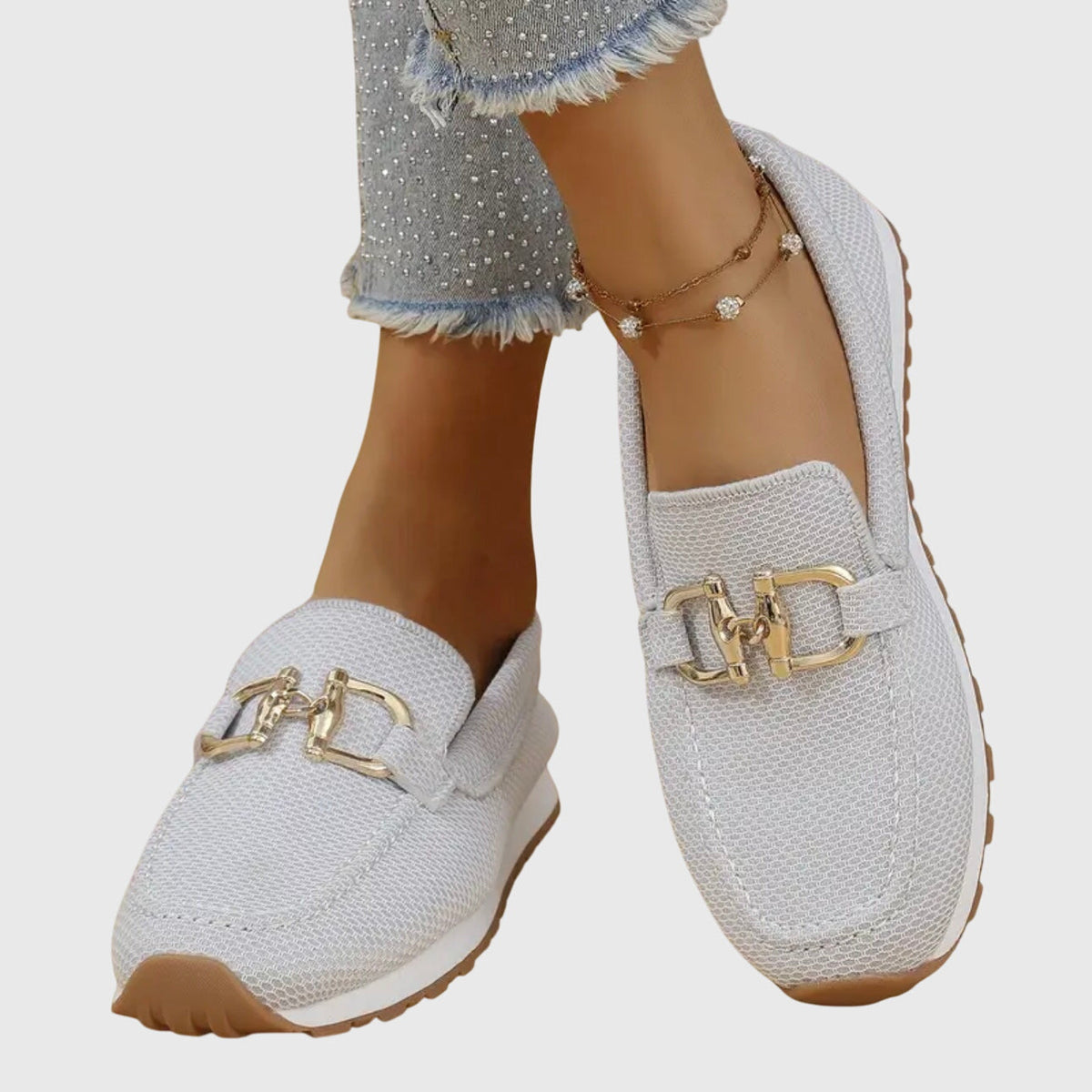 Lili - Zapatillas Ortopédicas Estilo Mocasín