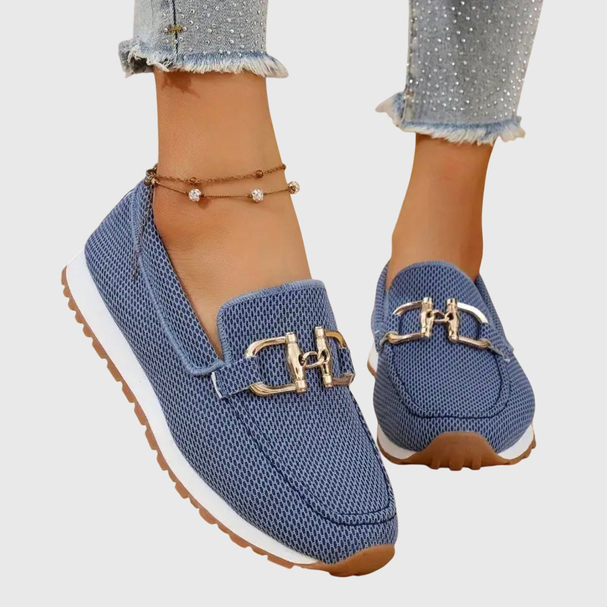 Lili - Zapatillas Ortopédicas Estilo Mocasín
