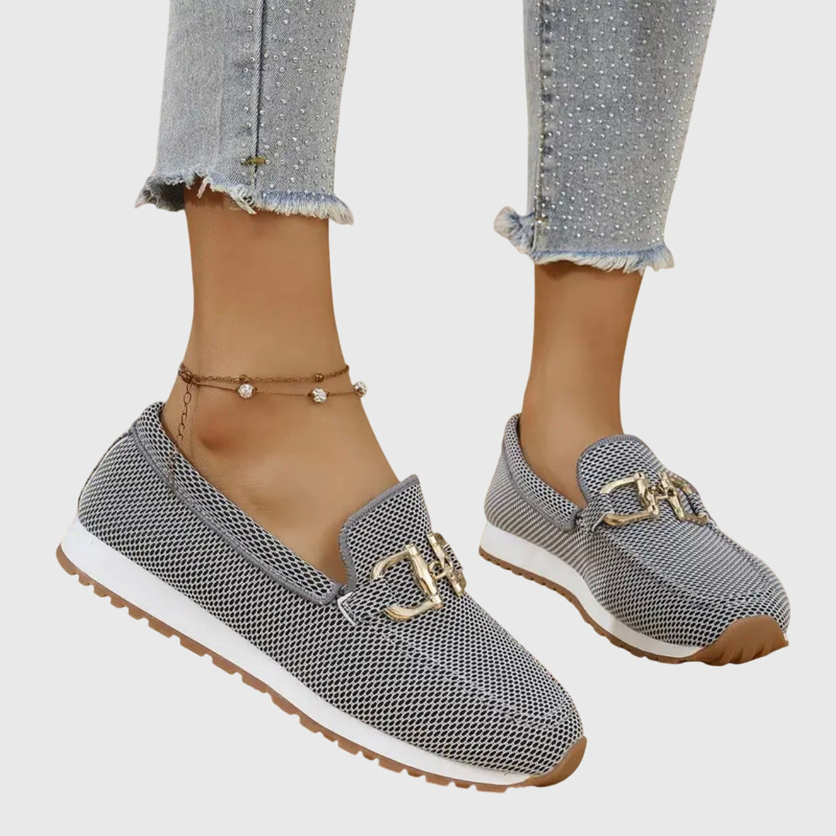 Lili - Zapatillas Ortopédicas Estilo Mocasín