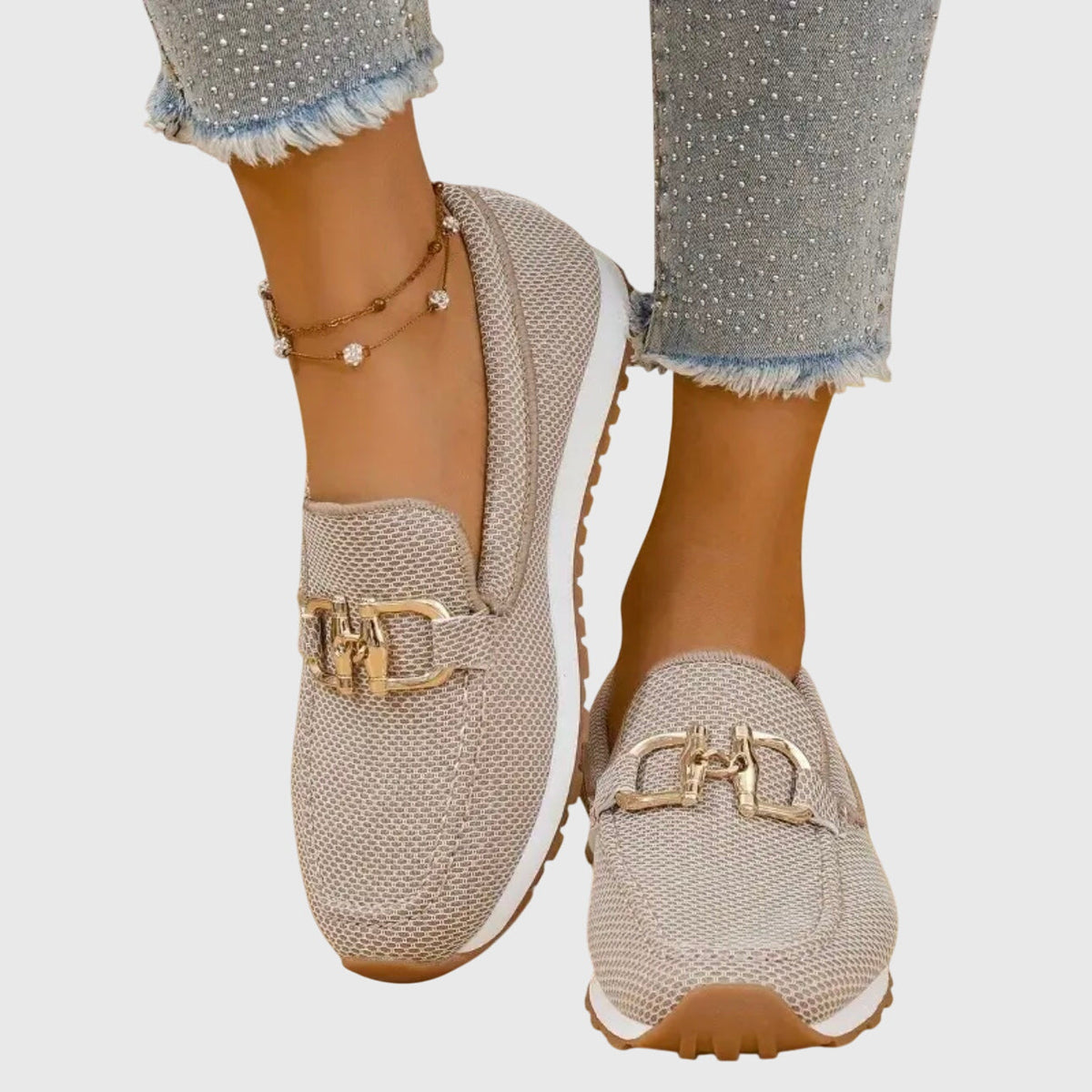 Lili - Zapatillas Ortopédicas Estilo Mocasín
