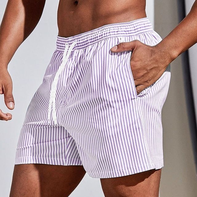 Varel | Pantalones Cortos de Verano a Rayas para Hombre