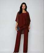Mariella | Conjunto de dos piezas con capas