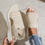 Ornella | Sandalias de plataforma en tejido transpirable