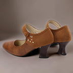 Aveline | Zapatos de salón con tira abotonada al tobillo